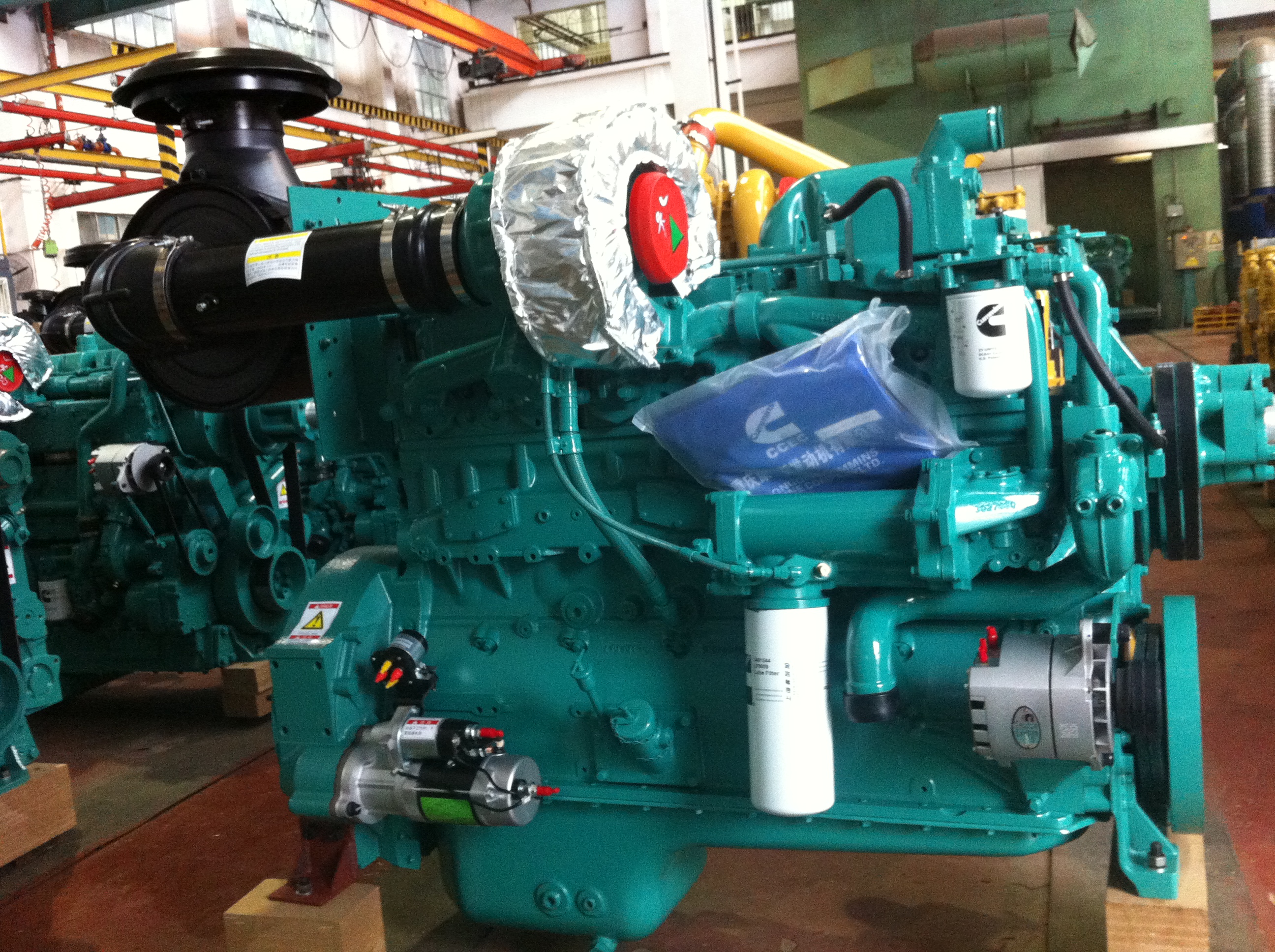 300KW重庆康明斯NTAA855-G7柴油发电机组